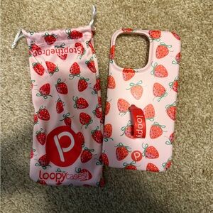 Loopy Case Berries and Bows 14 Pro Max